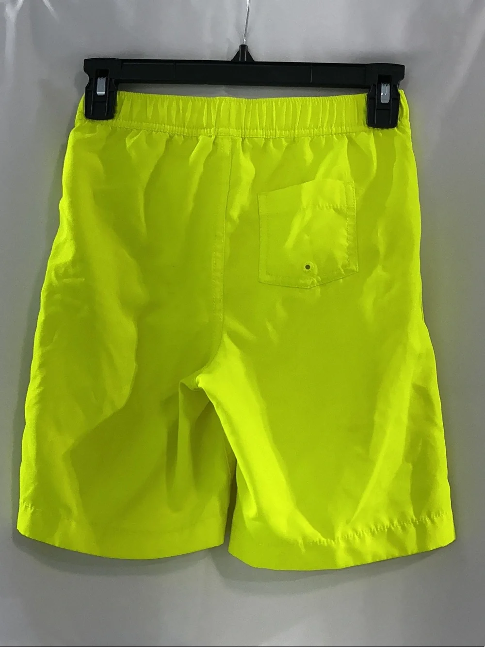 Lands' End Kids Neon Yellow Swim Trunks